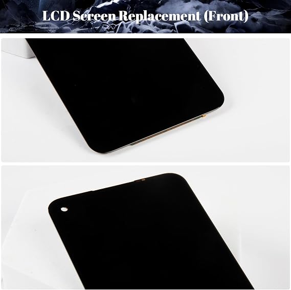 for OnePlus Nord N200 5G LCD Screen for OnePlus N200 5G Screen Replacement Nord N200 5G LCD Display DE2118 Touch Digitizer Assembly Compatible with DE2117 DE2118 Repair Parts Kits (Black)