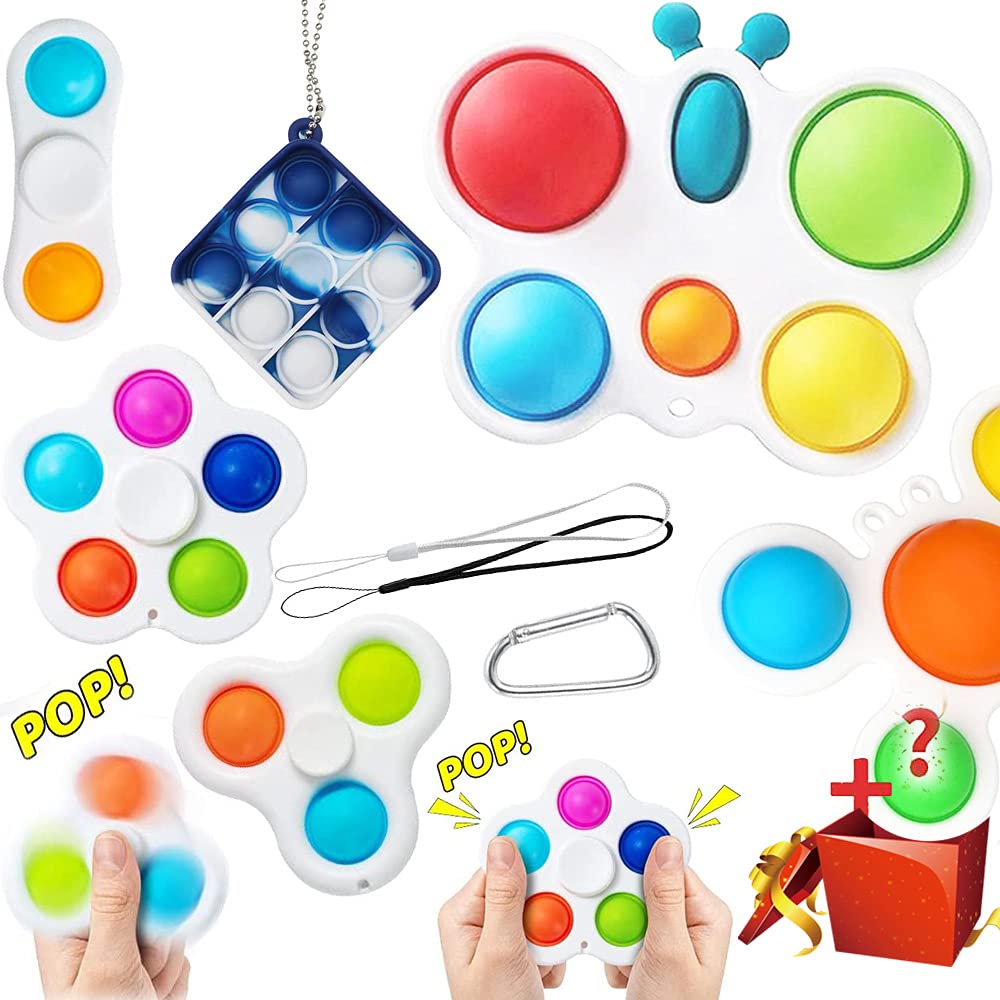 Simple Dimple Pack of 6 Stress and Anxiety Relief Mini Simple Dimples