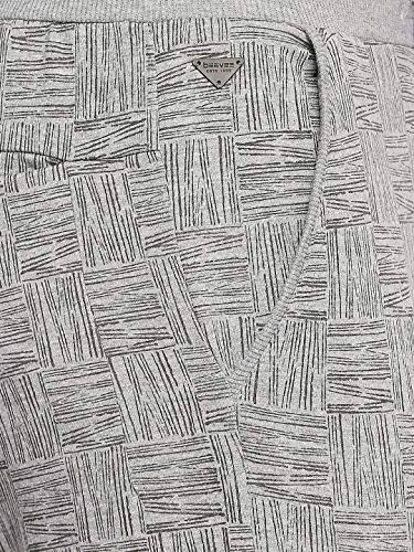 Image of BEEVEE Mens Lt Grey Millange Elasticated Knits Trackpant with Drawstring(Lt Grey Millange;M)