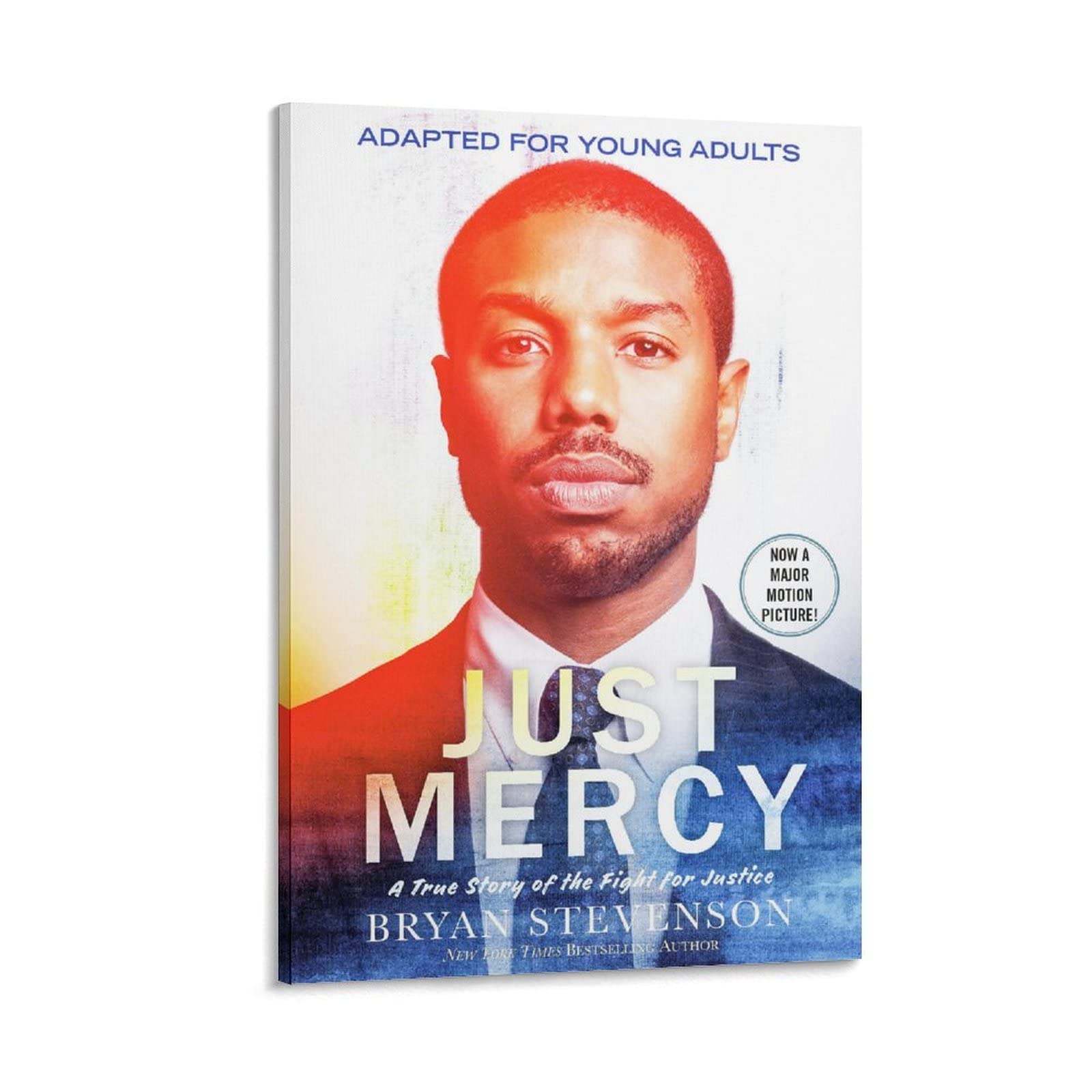 Just Mercy Custom Poster Movie Poster Wall Art Poster Posters for Room Aesthetic Art Poster Canvas Art Poster and Wall Art Picture Print Modern Family Bedroom Decor Posters 08x12inch(20x30cm)