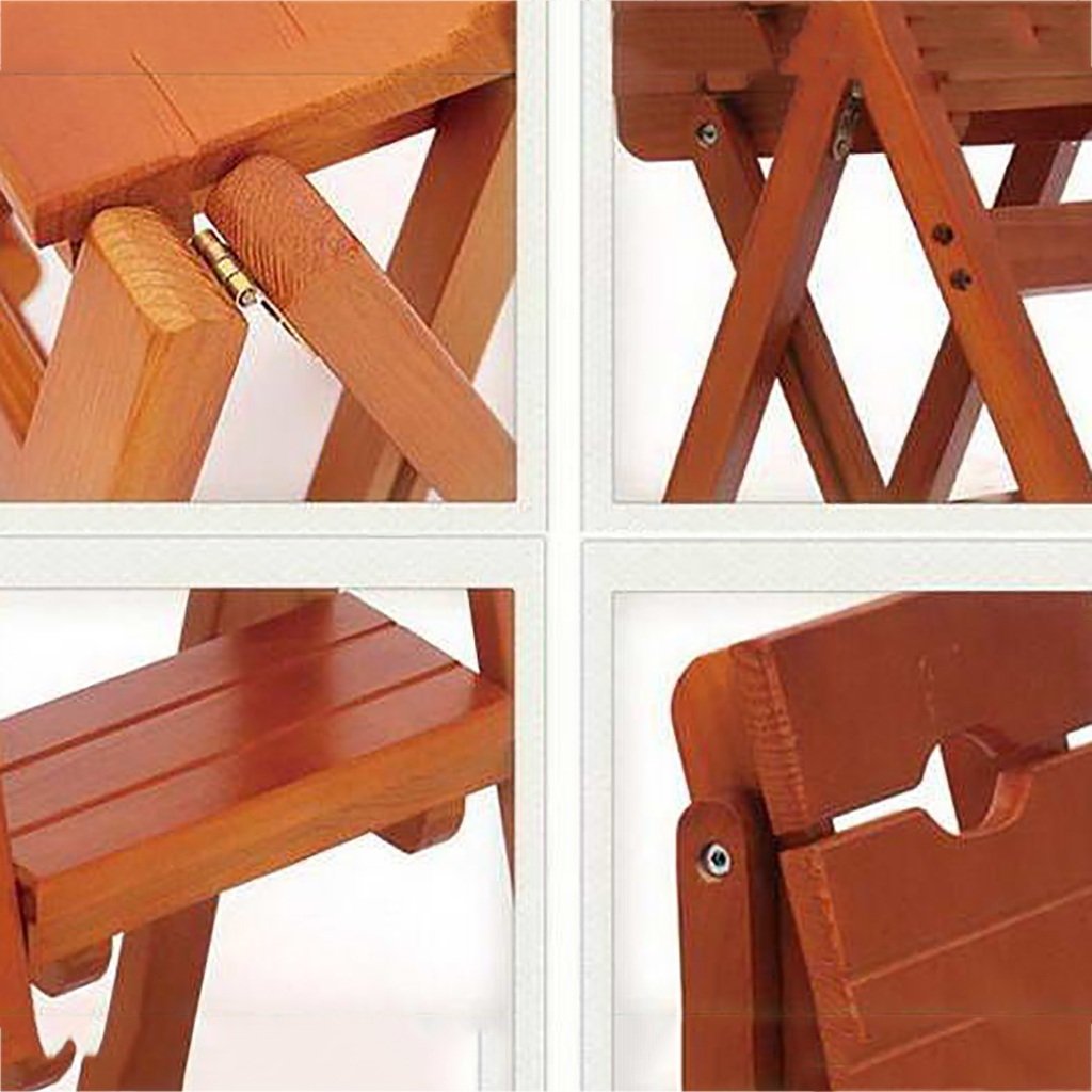 Silla plegable escaleras LUNEZY para evitar caídas en el hogar al alcanzar techos