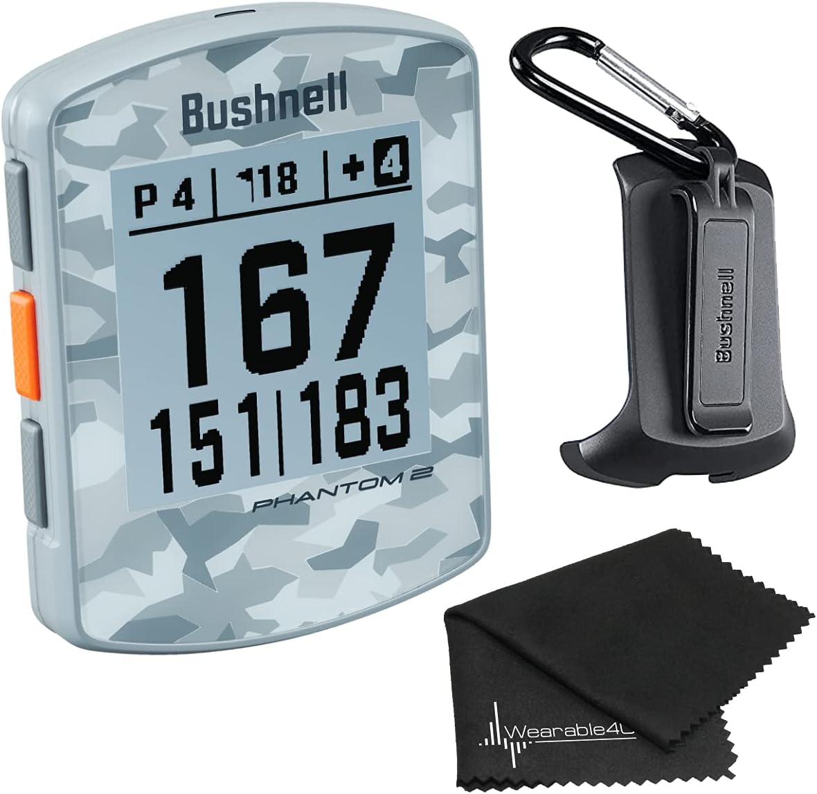 Wearable4U Bushnell Phantom 2 GPS Rangefinder Gray Camo