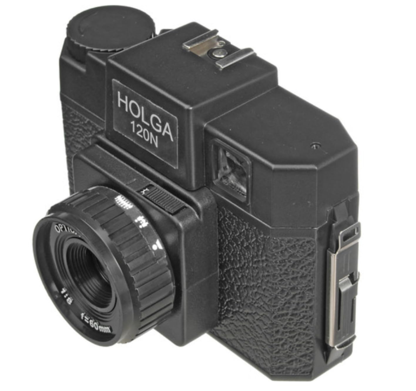Anton & HOLGA 120N in un set con pellicola B+W - Macchina fotografica di culto con obiettivo in vetro ottico Rollfim