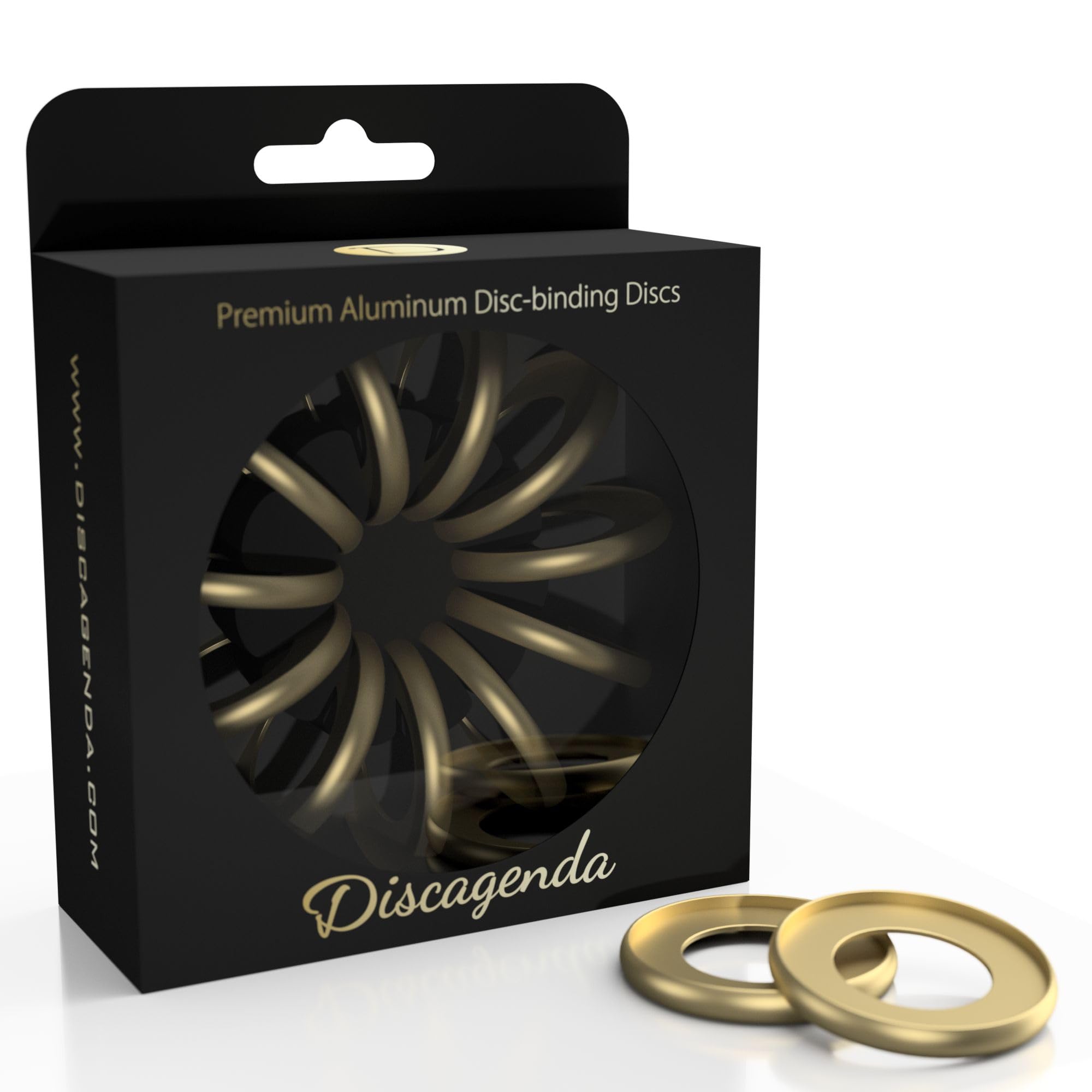 Discagenda Discbound Discs (Rose Gold, 11 Piece 1.65in)