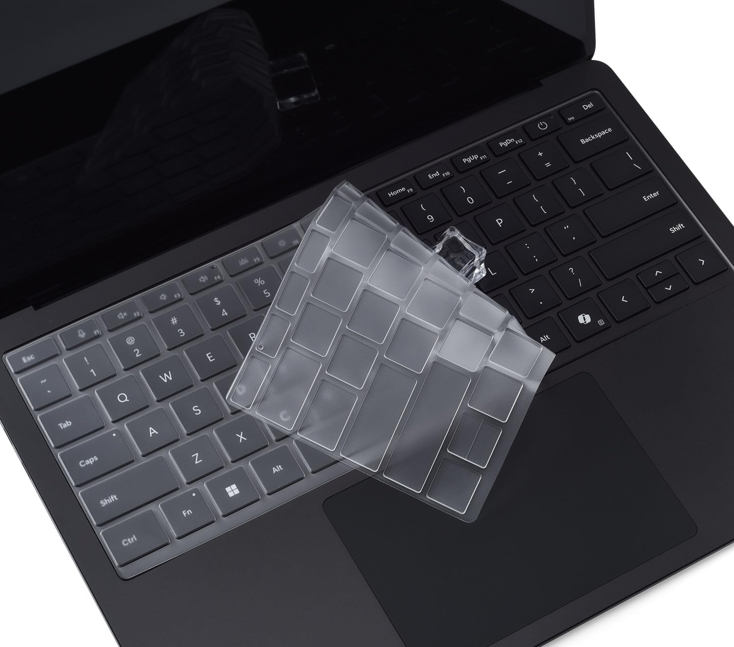CaseBuy Clear Ultra Thin Keyboard Cover for 2023-2019 Microsoft Surface Laptop 6, 5, 4, 3, 13" & 15" Touch Screen Keyboard Protector Skin (NOT Fit 2024-2025 Surface Laptop 7 13.8" & 15")