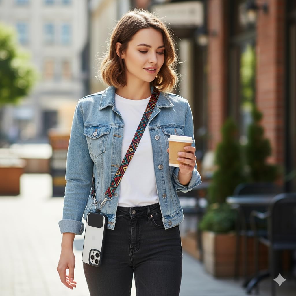 Crossbody Phone Lanyard - Keep Your Phone Secure -4