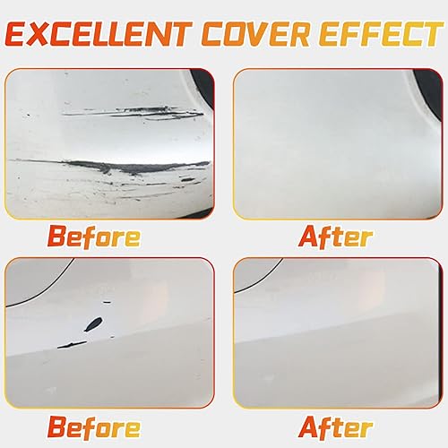 Miniatura 2 de Bolígrafo de pintura de retoque dorado para automóviles, reparación de arañazos de pintura de automóvil, bolígrafo de pintura de retoque de auto dos