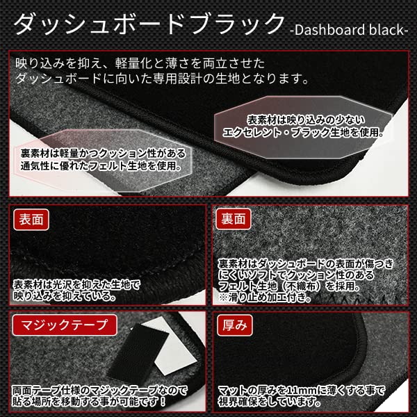 【美品】FJクラフト製　RPステップワゴン　ダッシュボードマット Amazon | FJCRAFT 【X112】 ホンダ 互換品 ステップワゴン STEP WGN RP