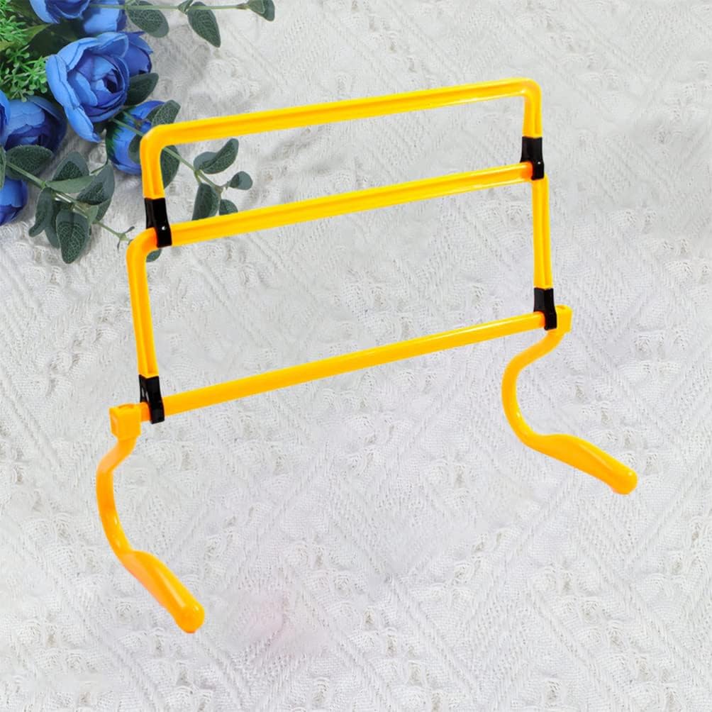 BESPORTBLE Removable Training Hurdles, Agility Ladder Speed Training Equipment, Soccer Training Agility Hurdles(Yellow)