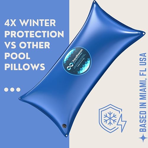 Miniatura 10 de Almohada de 4 pies x 4 pies ultra gruesa y súper duradera de la más alta calidad para piscina y piso, 532 pulgadas (4 mm) de grosor y resistente al