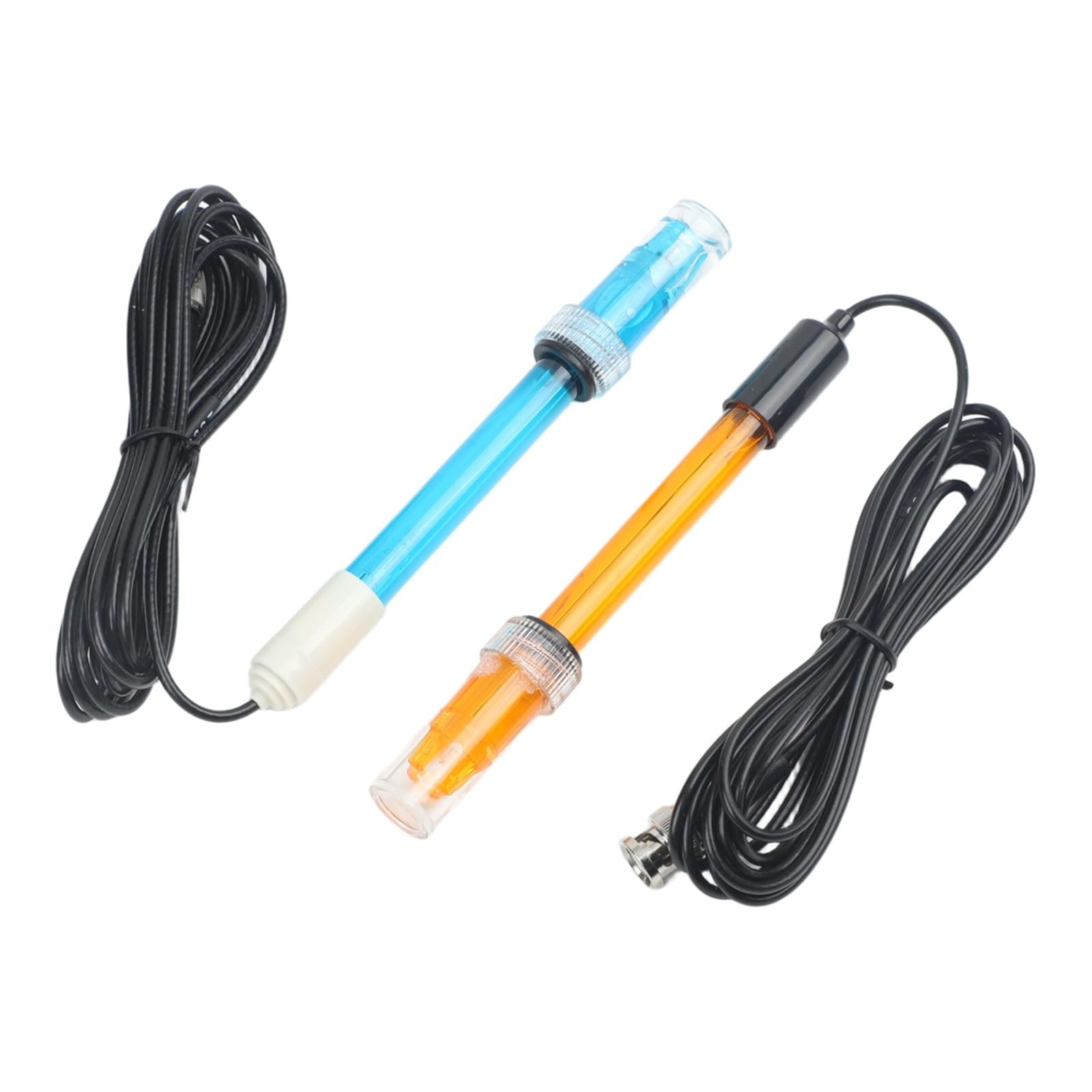Sonda ORP de 300 cm para medidor de conector BNC de repuesto, 0-14 pH para electrodo de rango con ATC peces de acuario para prueba de agua de laboratorio de tanques