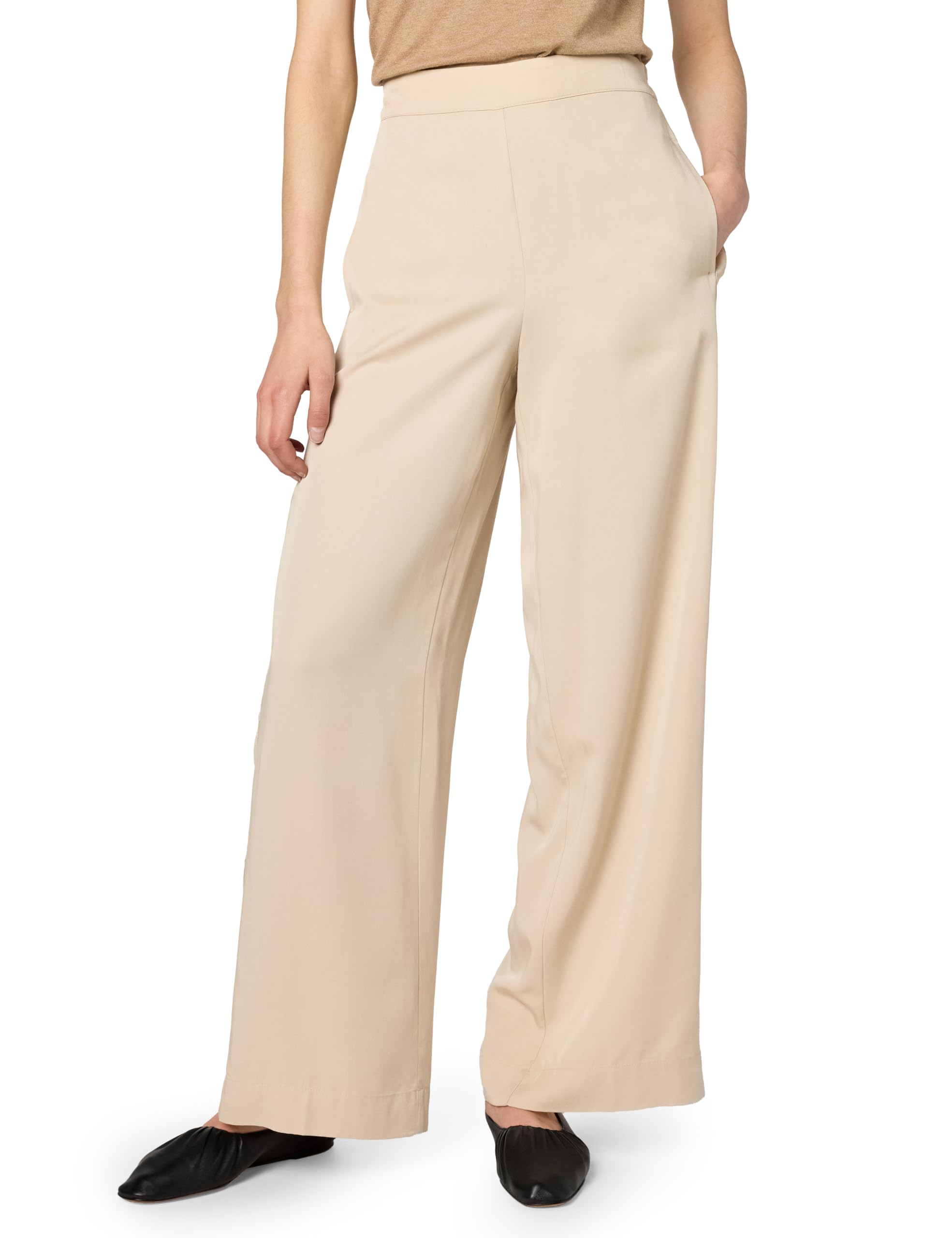 DKNY, Women's CRNKL Dressing Cargo, Chino Khaki, M, Chino Khaki, M