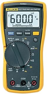 117CAL 117 Electricians True RMS Multimeter with a NIST-Traceable Calibration Certificate with Data