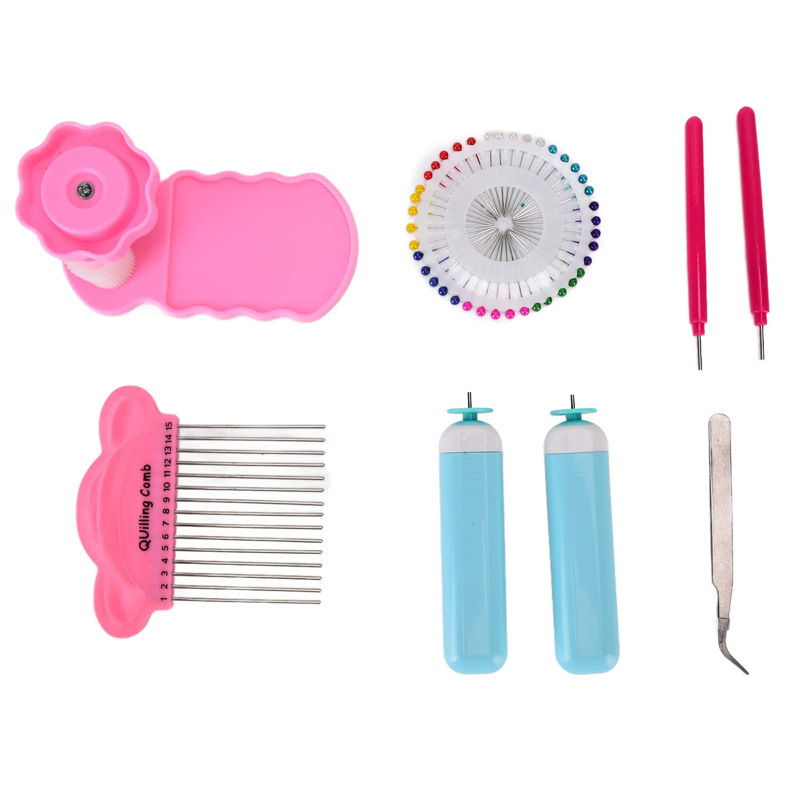 Ycauty Kit per Quilling Forniture Fai da Te in Carta Colorata per Amanti Dell'artigianato e Principianti