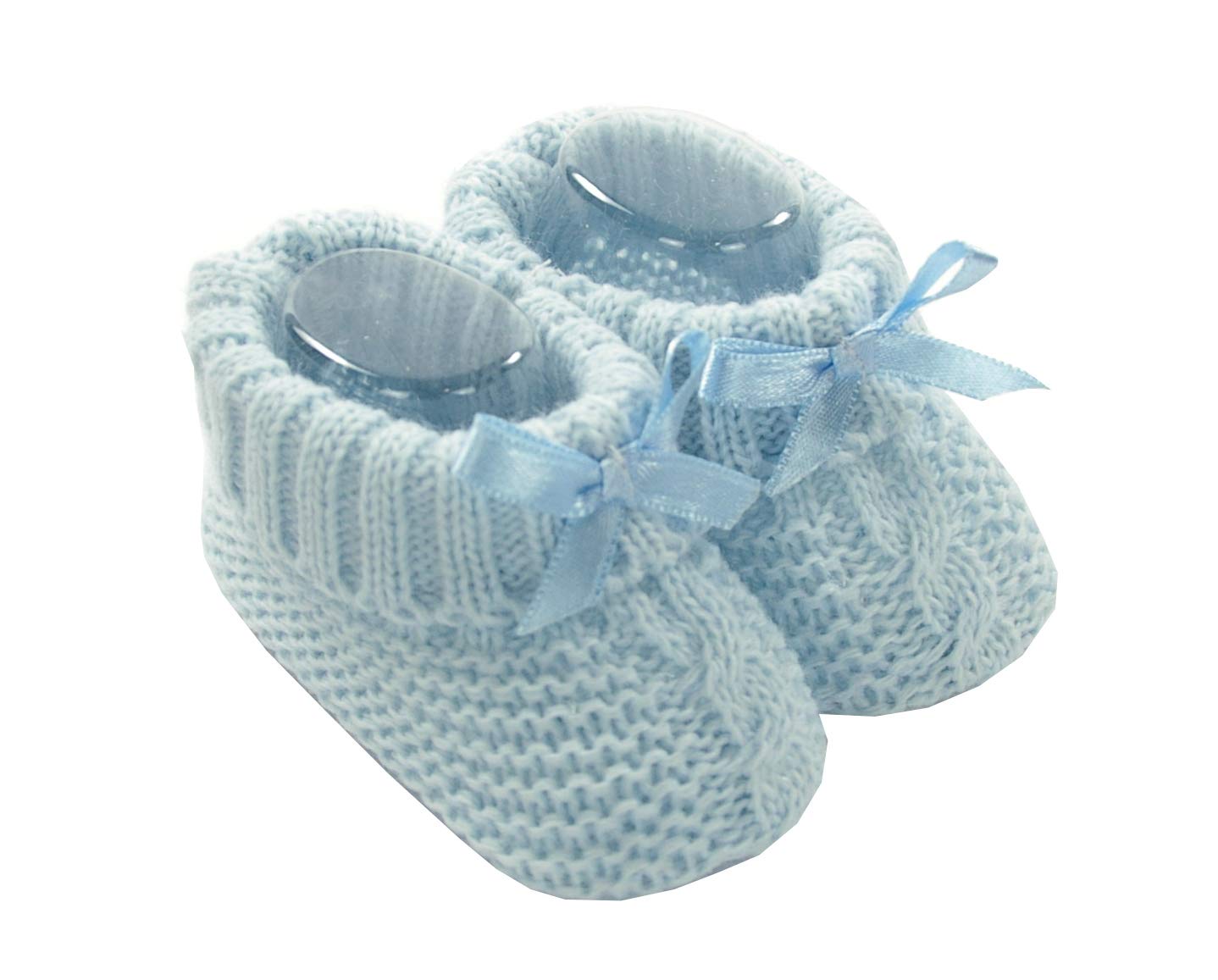 Gâteau de couches XXL avec Baby Booties Bleu Cadeau Naissance Baptême