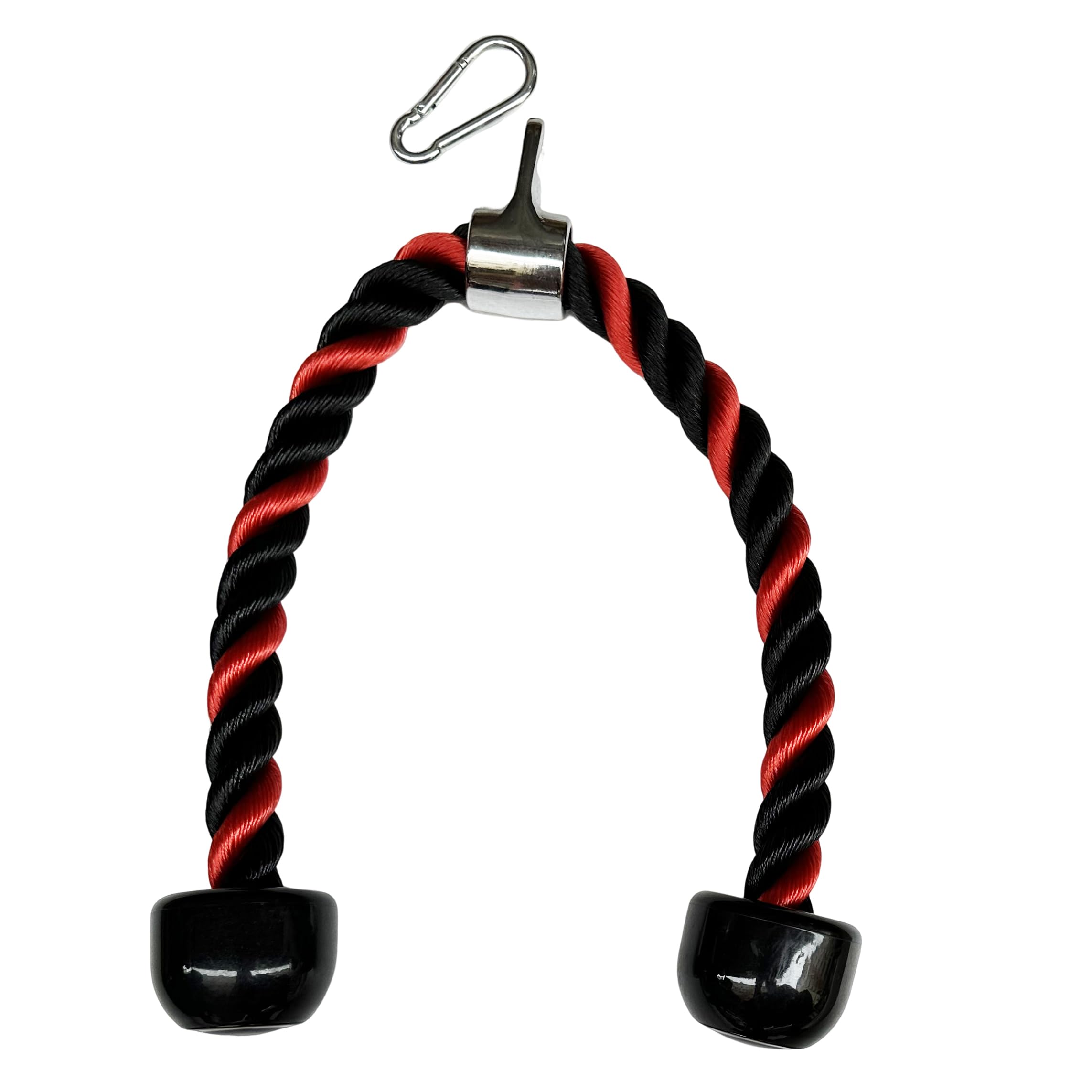 yuhqc Heavy Tricep Rope Cable Attachments Cable Machine Accessories for Home Gym, Nylon Tricep Rope for Cable Machine Attachments, Pulley System Attachment, LAT Pull Down Attachment Weight Fitness