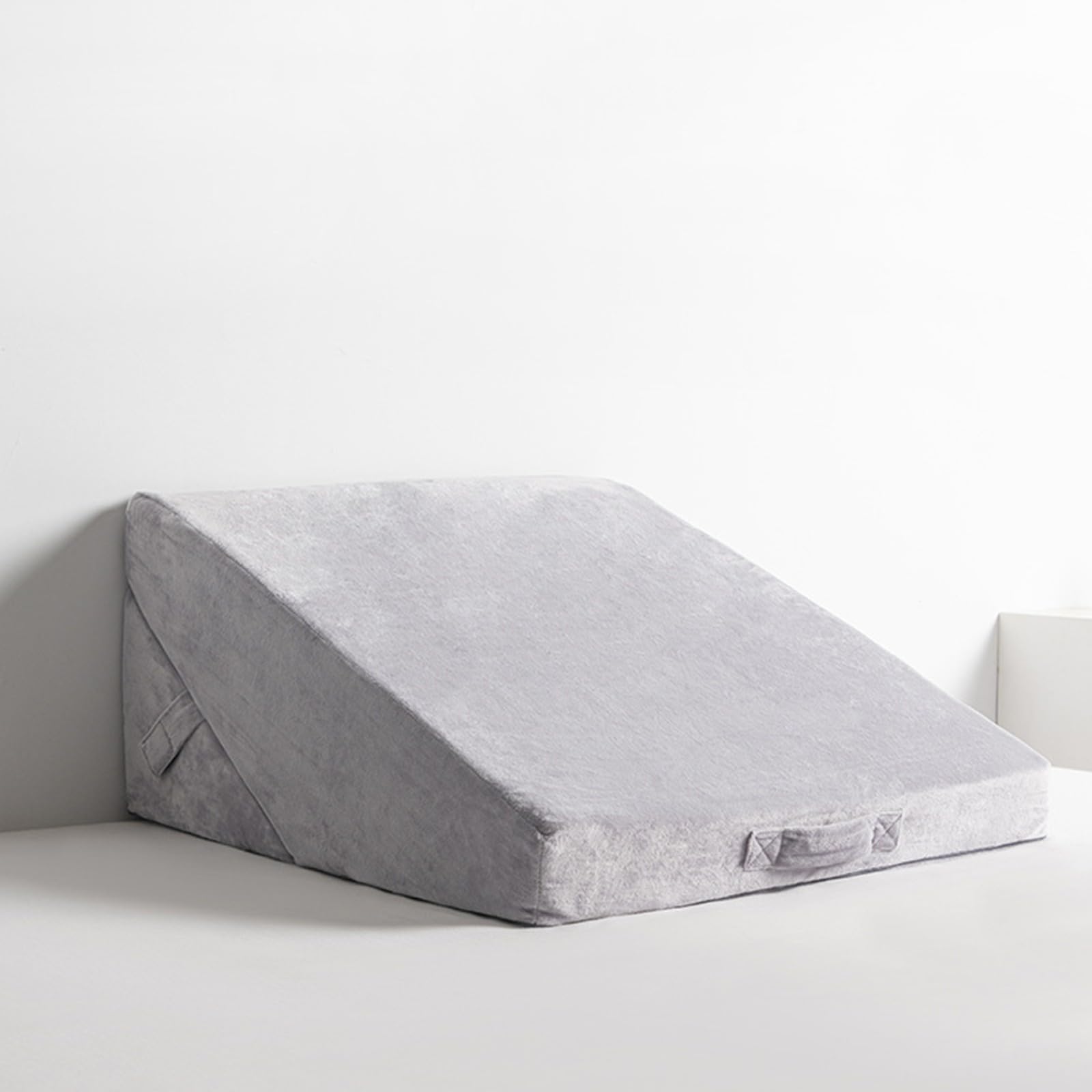Almohada De Lectura Cojín con Forma De Cuña para Sofá Y Cama para Leer O Trabajar Almohada Ortopédica De Espuma Viscoelástica para Adultos Reduce El Dolor De Espalda