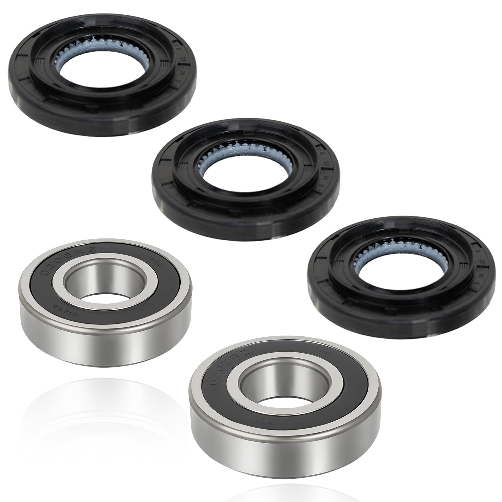 Photo 1 of Upgrade MDS62058301, 4280EN4001G, 4280EN4001F Washer Tub Bearing Seal Kit Replacement - Compatible with Front Load Washing Machines