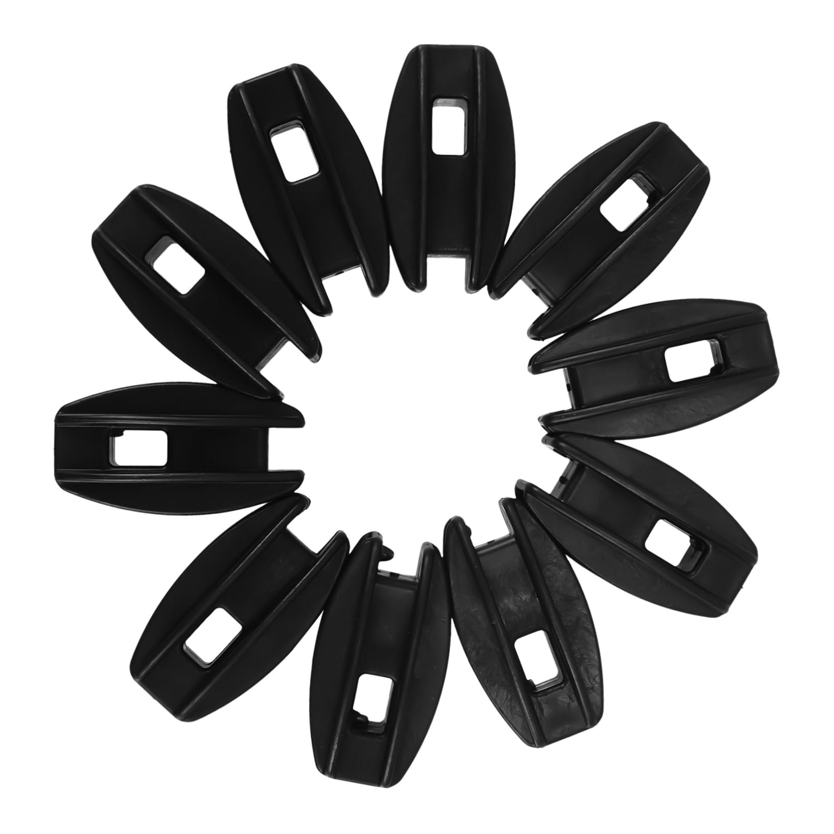Mipcase 4 Set Di Isolatori Per Filo Di Recinzione Isolatori Per Recinzione Elettrica Resistenti E 10 Pezzi * 4