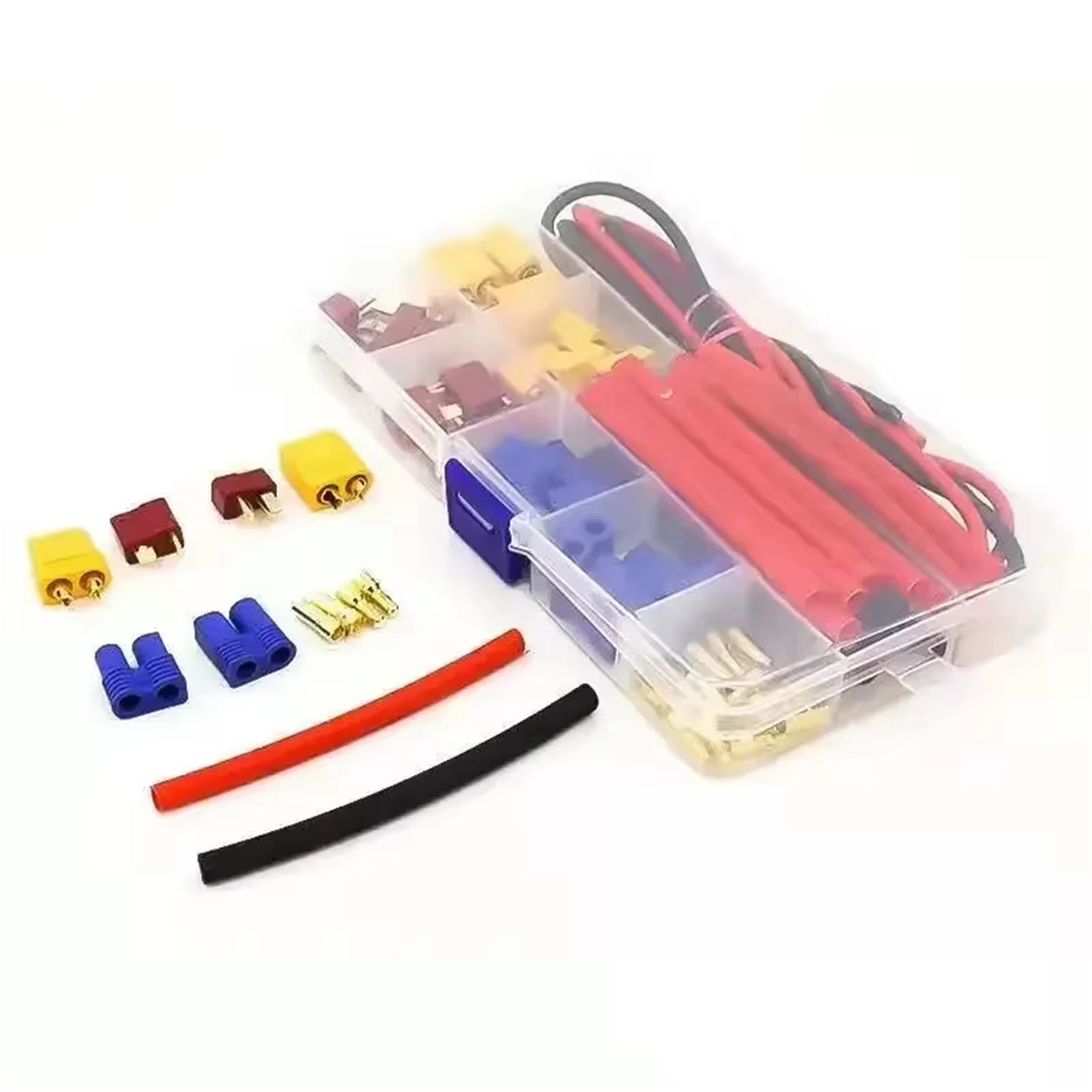 RC Autoteile Für Stecker Für EC3 Für XT60 Männlich Weiblich Adapter Stecker Mit 14AWG Silikon Draht/Schrumpf Schläuche Für RC Für FPV Drone Lipo