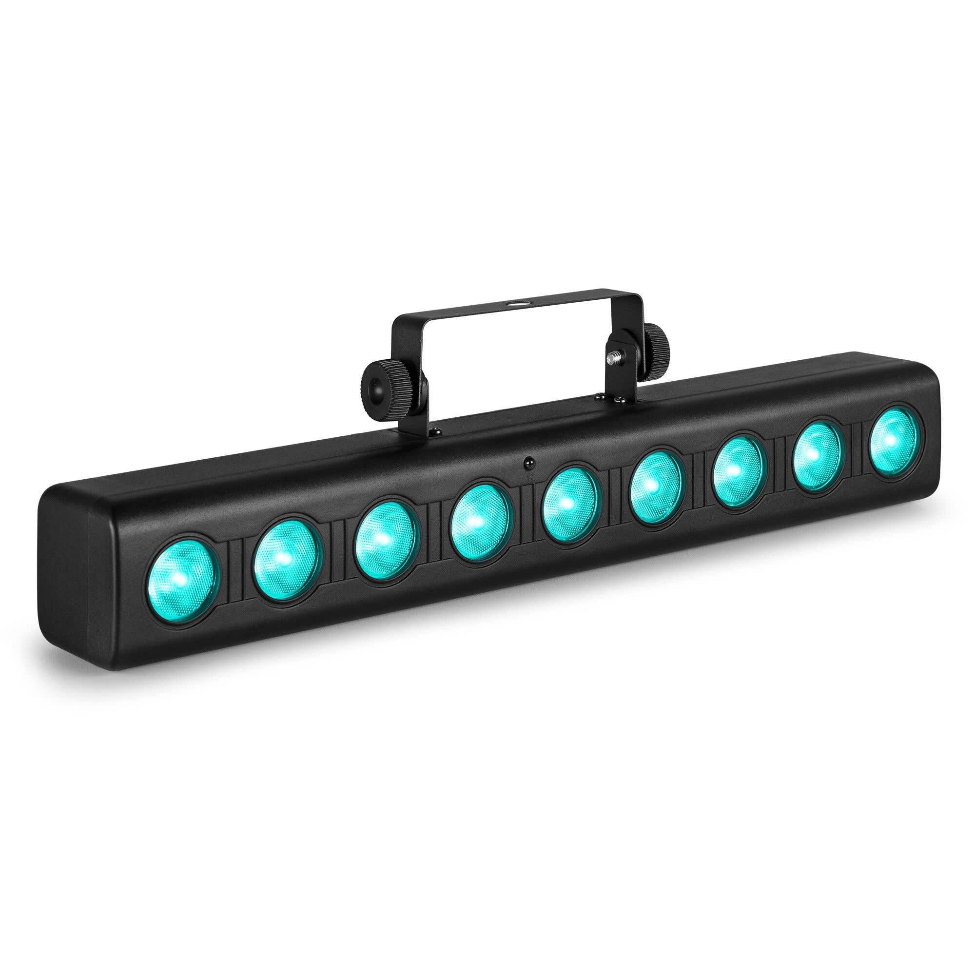 Fuzzix Orion Party Bar - 2er Set, RGBW LED Bar DMX Lichtanlage, Discolicht Partylicht, Wallwasher & Lichtorgel Musikgesteuert, Partybeleuchtung, Bühnenlicht, Wallwasher LED Lichttechnik für DJ & Party