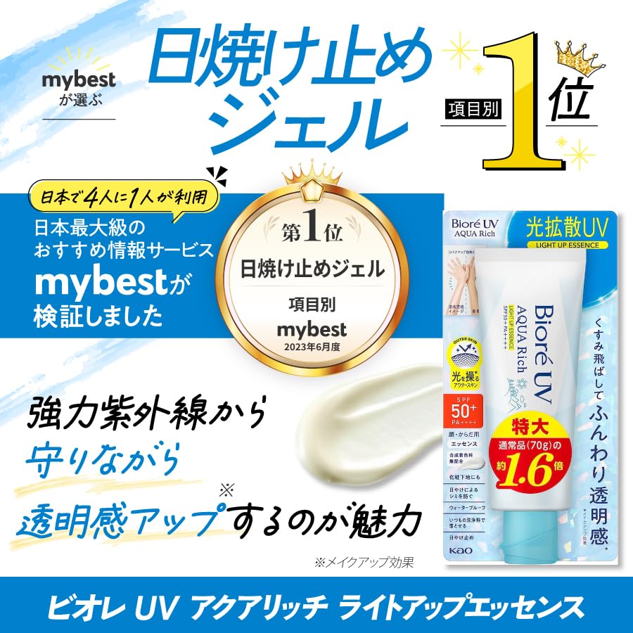 Amazon.co.jp: ビオレ 【Amazon.co.jp限定】UV アクアリッチ ライト