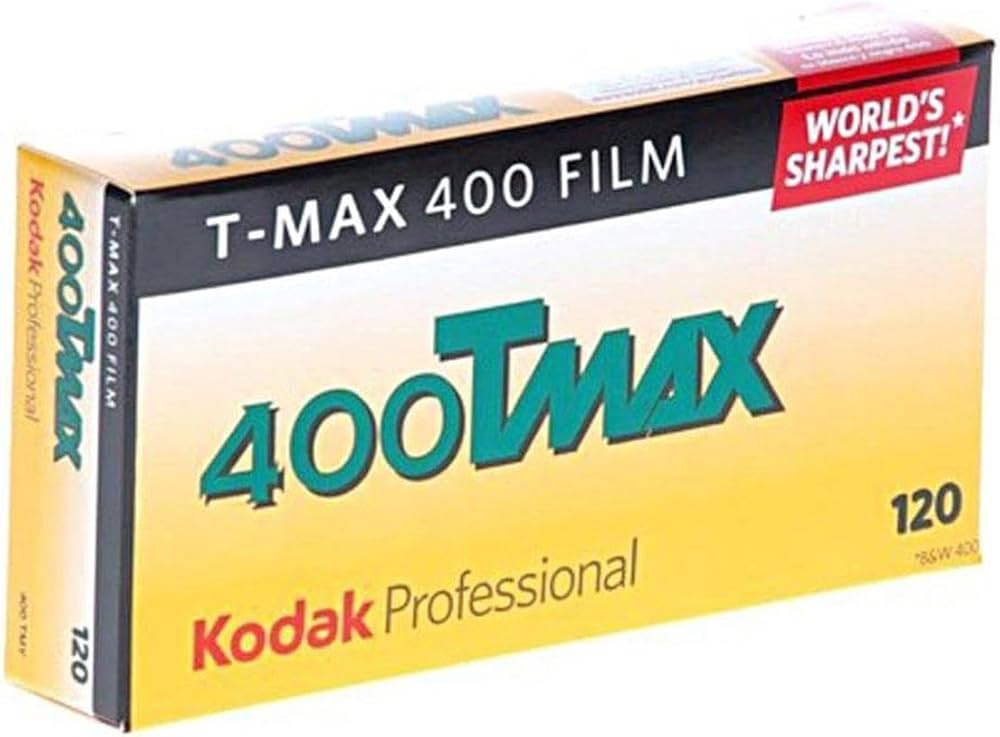 Kodak T-MAX 100 120 5本パック Amazon | Kodak プロフェッショナル用 白黒フィルム T-MAX 400 120 5本
