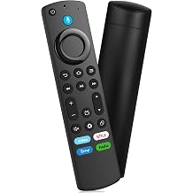 Replacement Voice Remote for All FireSeries, Stick 4K 1st/2nd Gen/Max/Plus,TV Stick 2nd/3rd Gen/Lite/HD,TV Cube 1st/2nd/3rd Gen, for Insignia Smart TVs