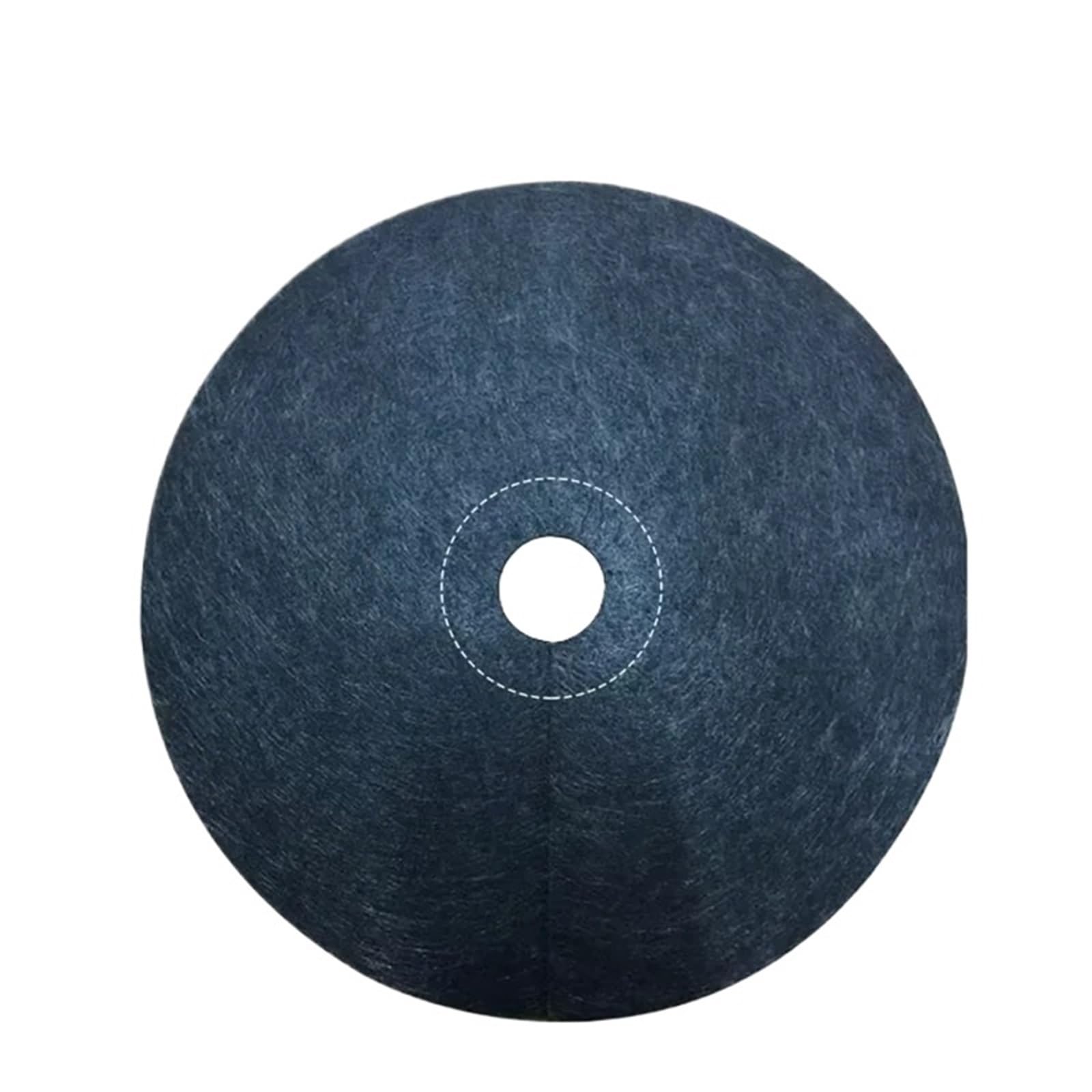 Unkrautvlies 10 Stück Baumschutz-Unkrautmatten, Vliesstoff, Mulchring, runde Barriere, Pflanzenabdeckung for Obstgarten(Black-72cm)