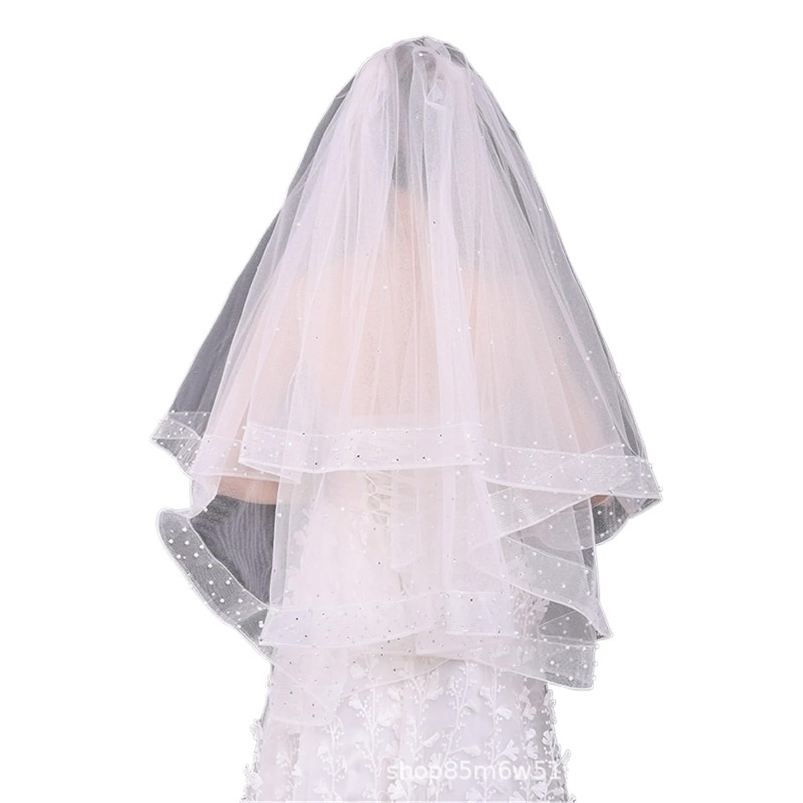 AMZBNEIDI Tulle Bridal Veil