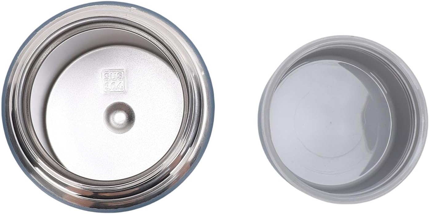 Insulated Stainless Steel Food Jar Durable Hot Cold Lunch Container for School Kids 1000ml (Blue)