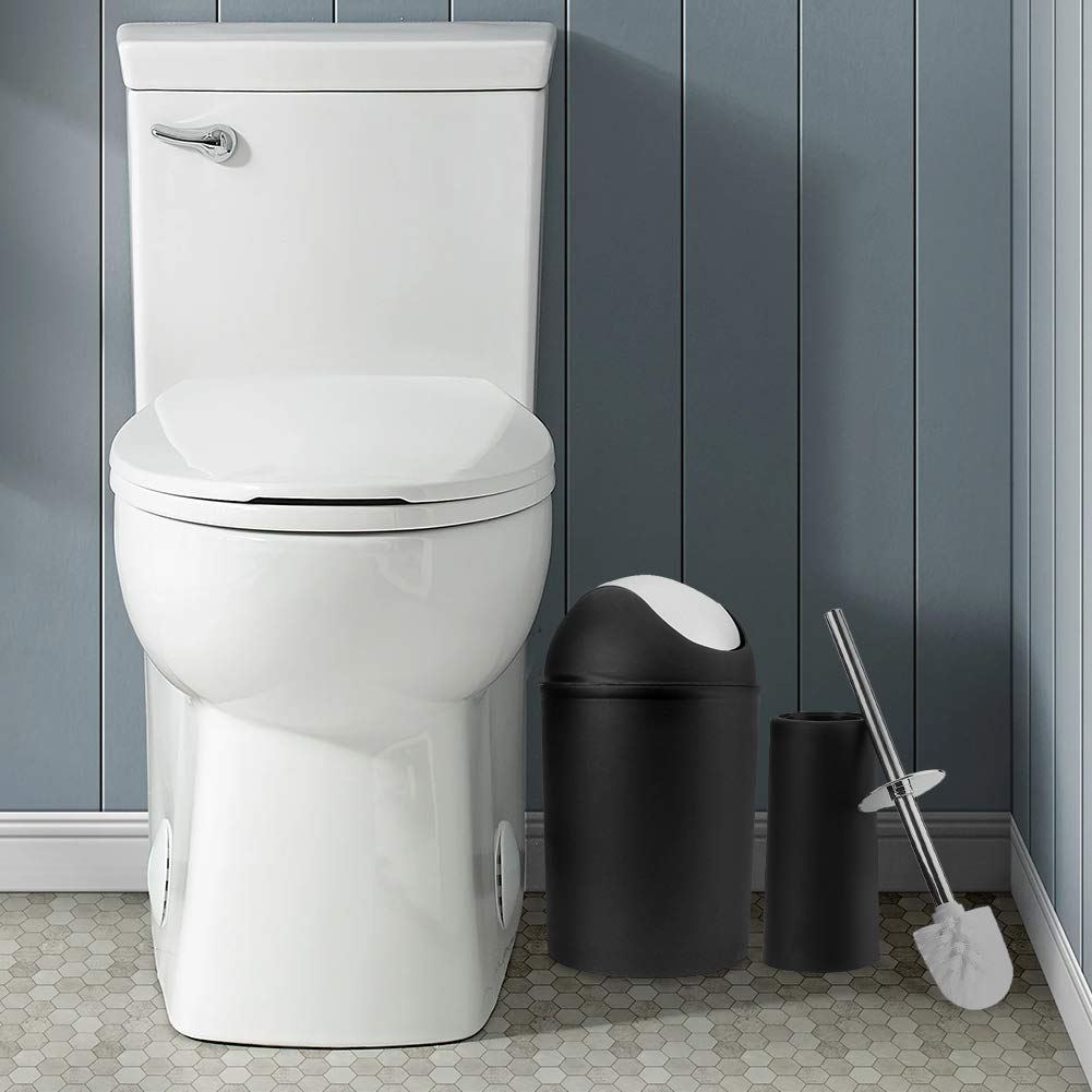Set da bagno 6 in 1, porta spazzolino da denti 6 in 1, accessorio da bagno, spazzola da bagno, tazza multifunzione, 6 pezzi, set da bagno decorazione per il bagno