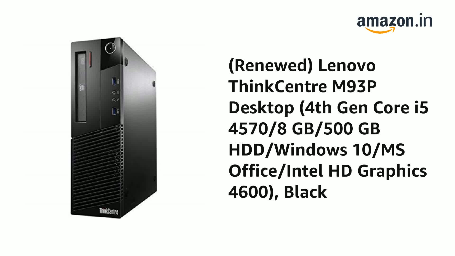 Windowsデスクトップ Lenovo Thinkcentre i5-4570T Lenovo ThinkCentre M93p Tiny Desktop i5-4570T Windows 10