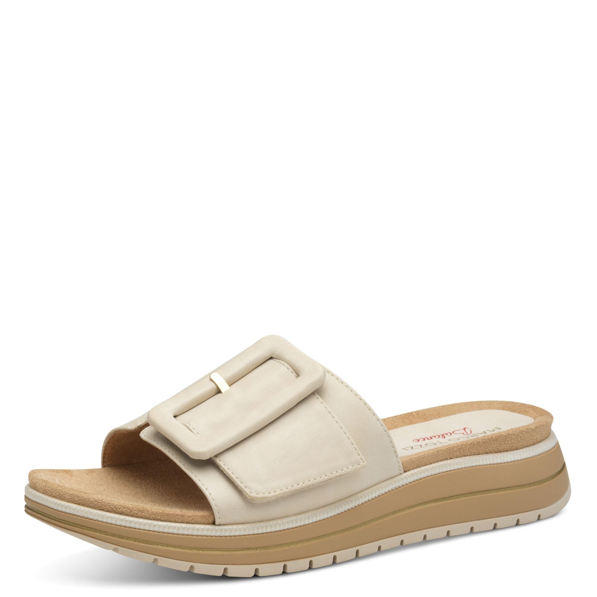 MARCO TOZZI Women's 2-27503-44 Mule, Cream, 5 UK