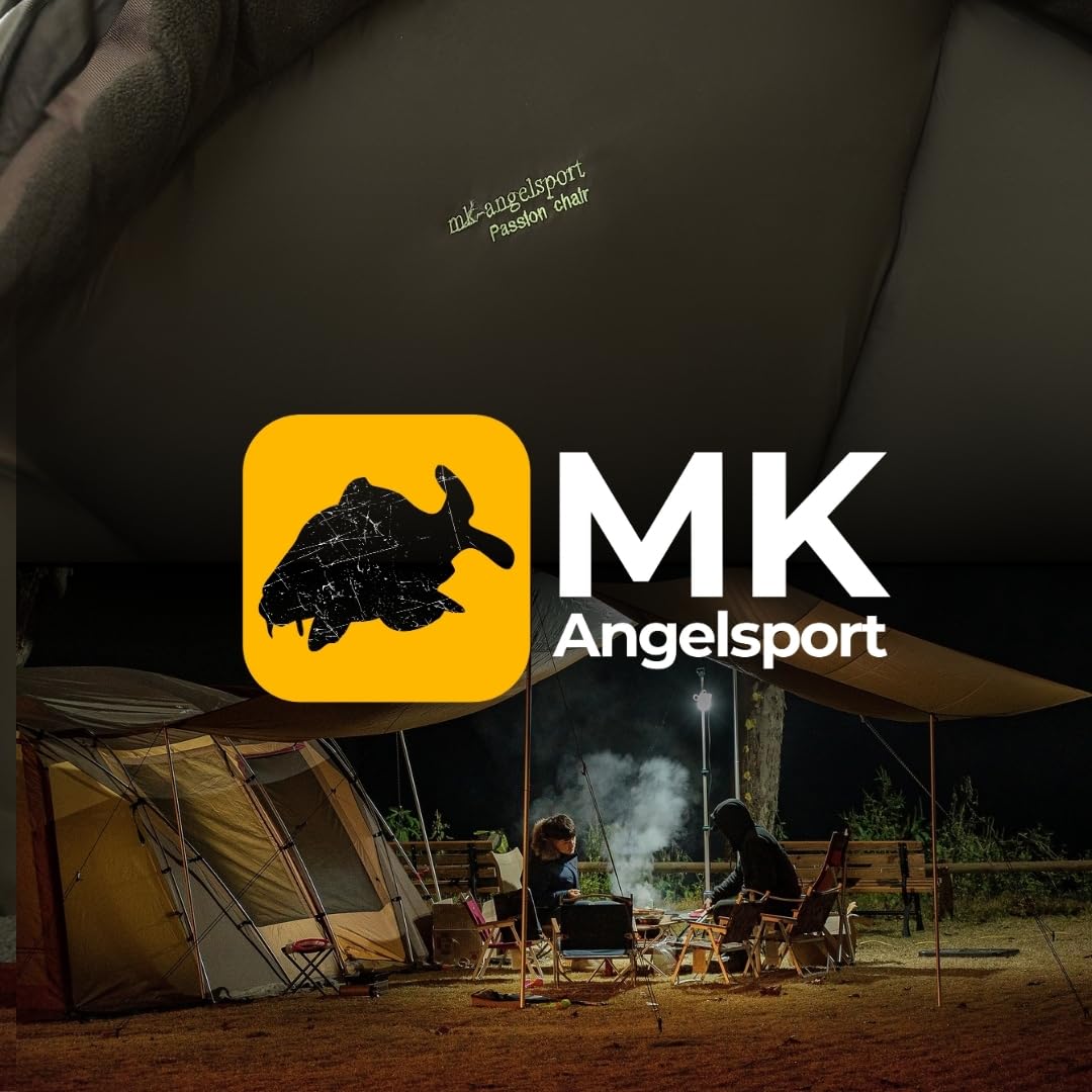 MK-Angelsport Karpfenliege 8-Bein bis 150kg belastbar - Angelliege Fischerliege Angelbett Bedchair Gartenliege Liege Modell 2026