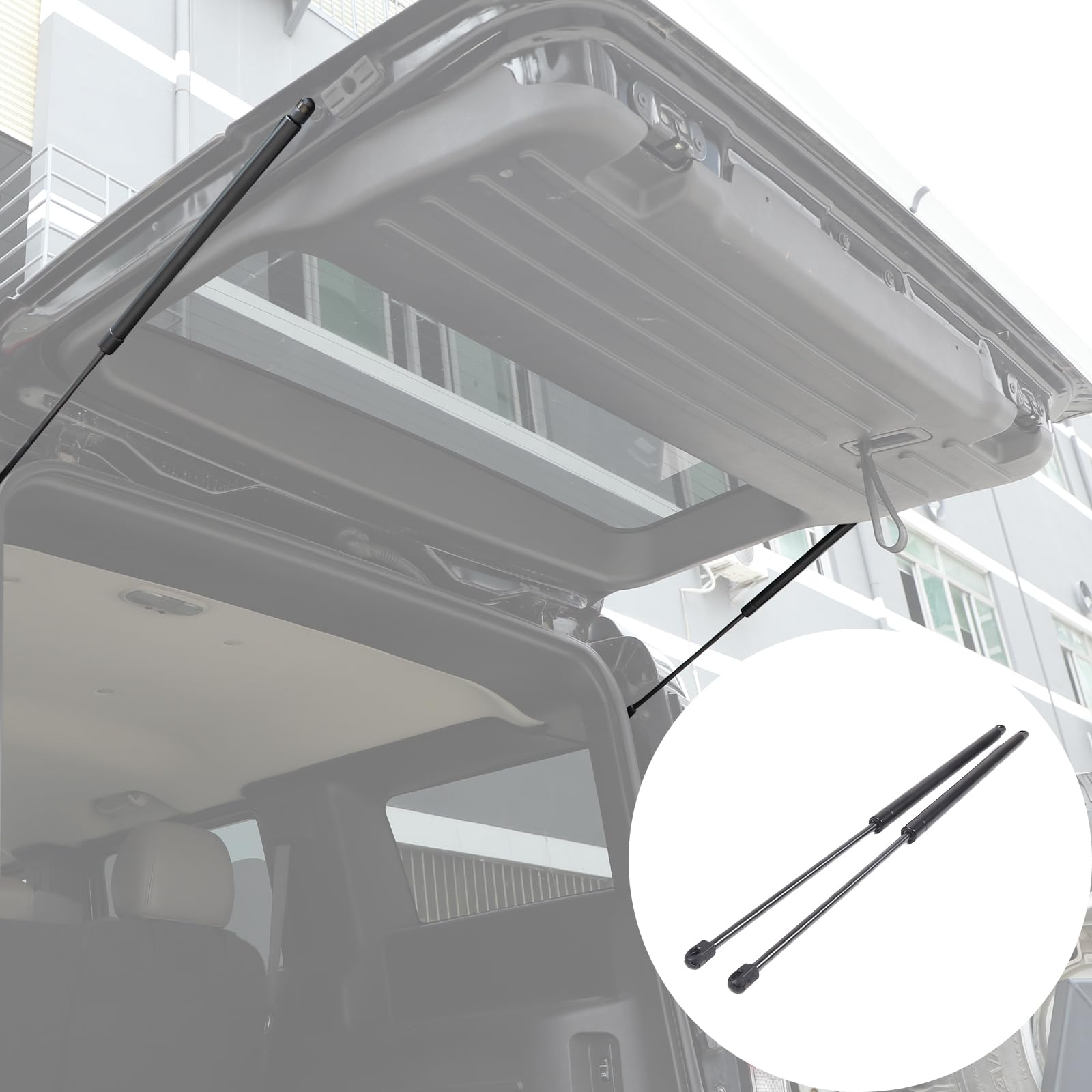 PIUGILH Trunk Lift Supports Gas Springs Shocks Struts Compatible with Hummer H2 2003-2009, Lift Support Hatch Replacement Struts Gas Springs, 2Pcs