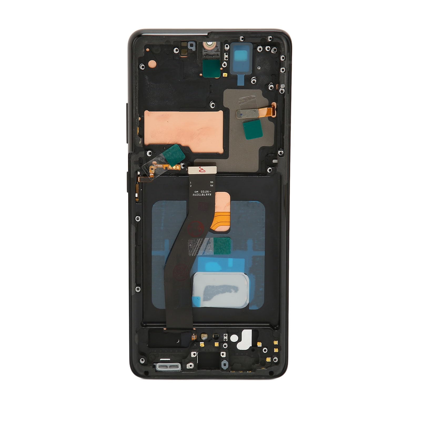 Zespół Digitizera Wyświetlacza z Ekranem Dotykowym Wymiana Wyraźnego Obrazu dla S21 Ultra 5G G998U G998B G998FDS Telefon z Narzędziami do Naprawy Ramki Czarny dla Profesjonalnej Osoby