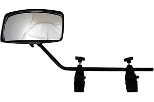 Attwood Clamp-On Rear View Boat Mirror for Water Skiing