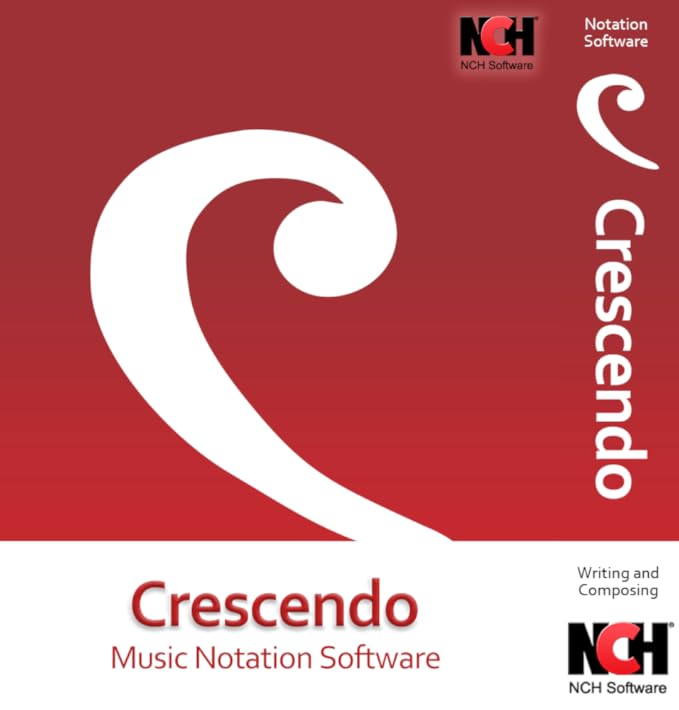 Crescendo Music Notation Software for PC for Music Score Writing and Composing