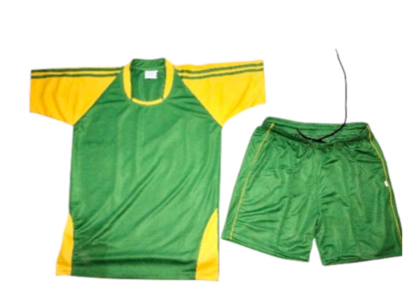 Sports Jersey Set with Shorts, Light Blue and White, Short Sleeve T-Shirt, Athletic Wear-image-30