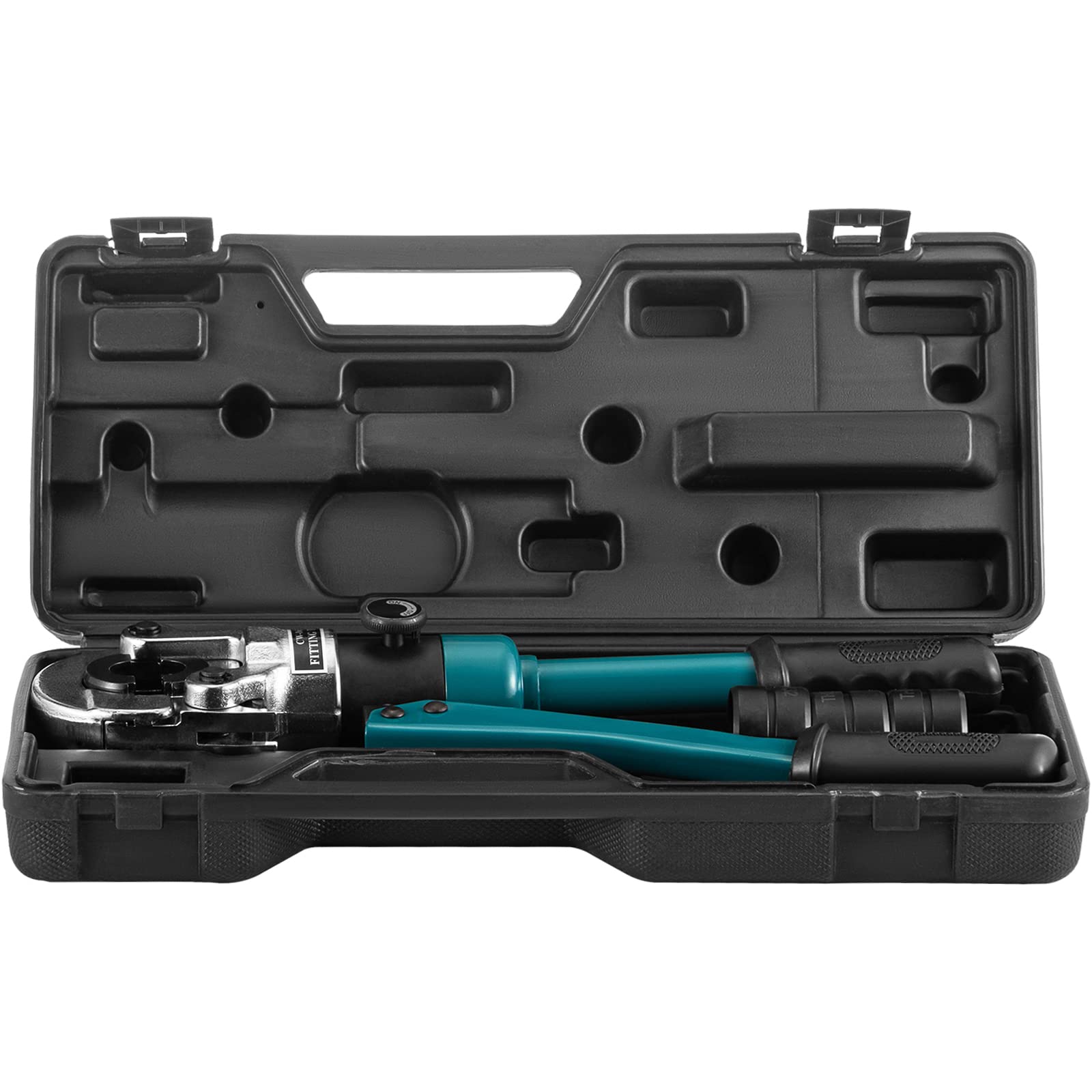CW-1632 Pinza a Crimpare per Tubi da 16, 20, 25, 32 mm, Impugnatura in Gomma