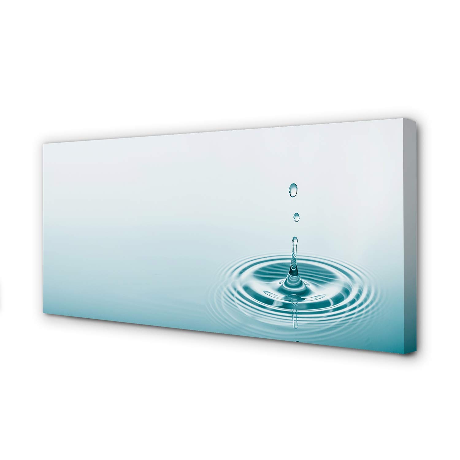 Peinture sur toile goutte d'eau Tulup 100x50cm pour une decoration murale moderne
