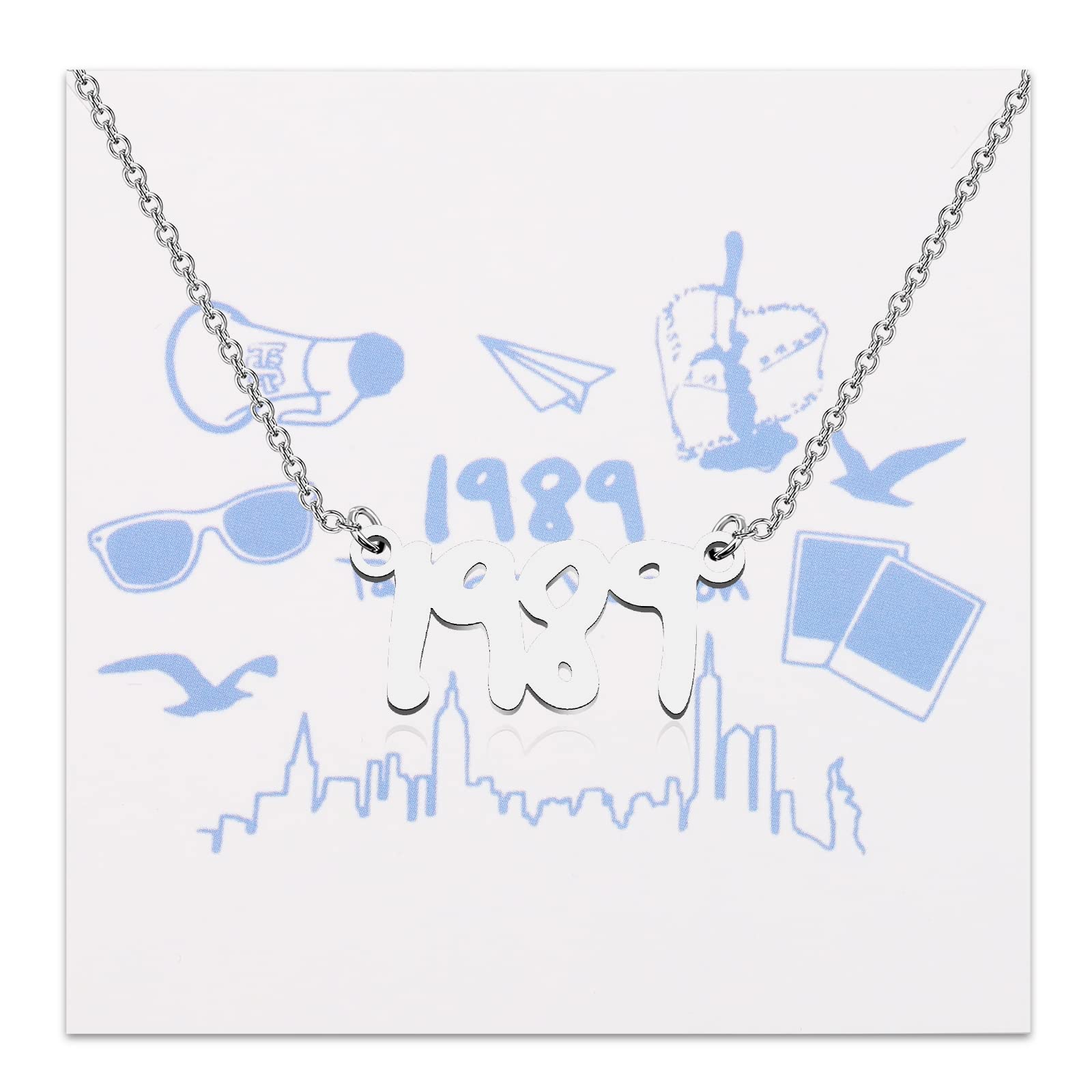 Singer Inspired Necklace Album Gift for Singer Fans Music Lovers Gift Singer Song Gift Music Jewelry