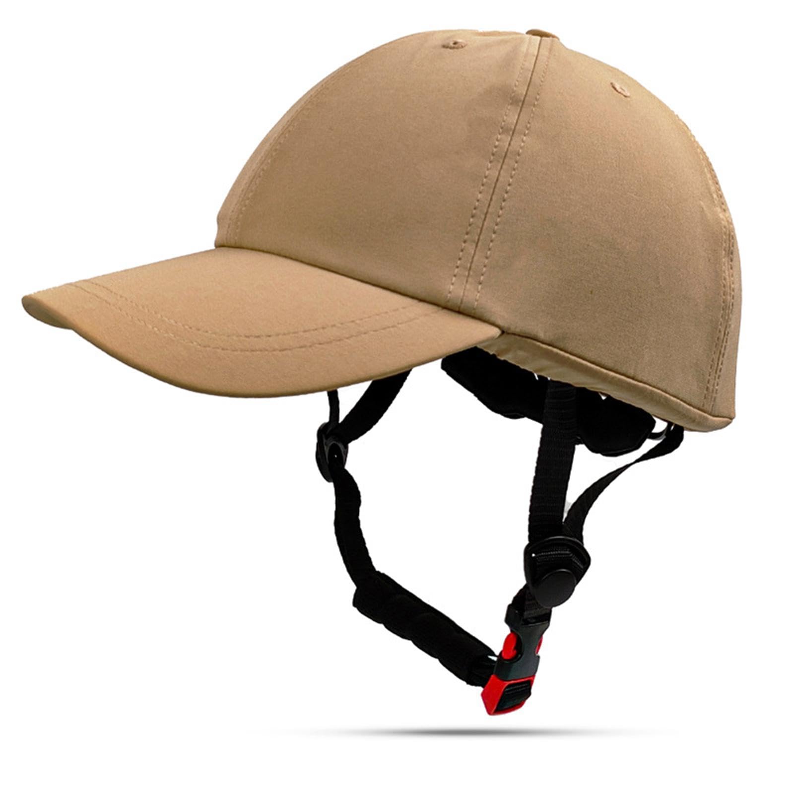 Gralara Fahrradhelm Hut Damen, Fahrradhelm Hut Stoßabsorption, Fahrrad Baseballkappe Leichte, Fahrrad Mütze Verstellbare Schutzkappe, PC Material für Radfahre, Und Abnehmbarem Innenfutter