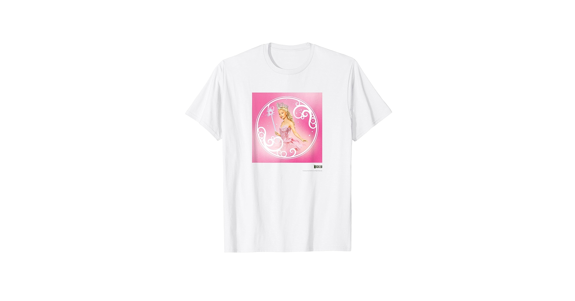 Amazon | ウィキッド GLINDA MAGIC CIRCLE Tシャツ | Tシャツ