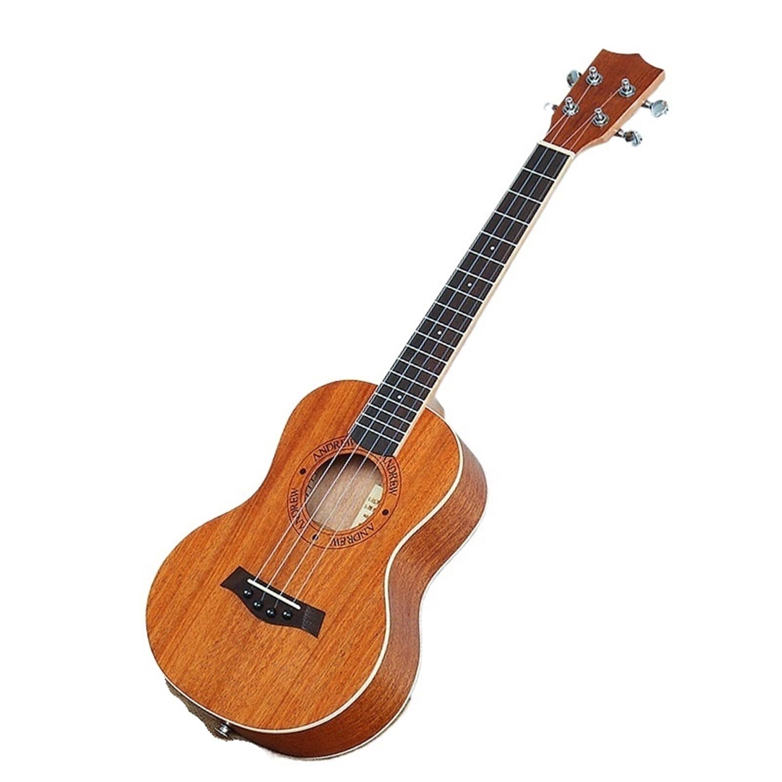 Ukulele Dla Początkujących Mała Gitara Ukulele Dla Mężczyzn I Kobiet Instrument Muzyczny 26-calowy Oryginalny Klasyczny Drewniany