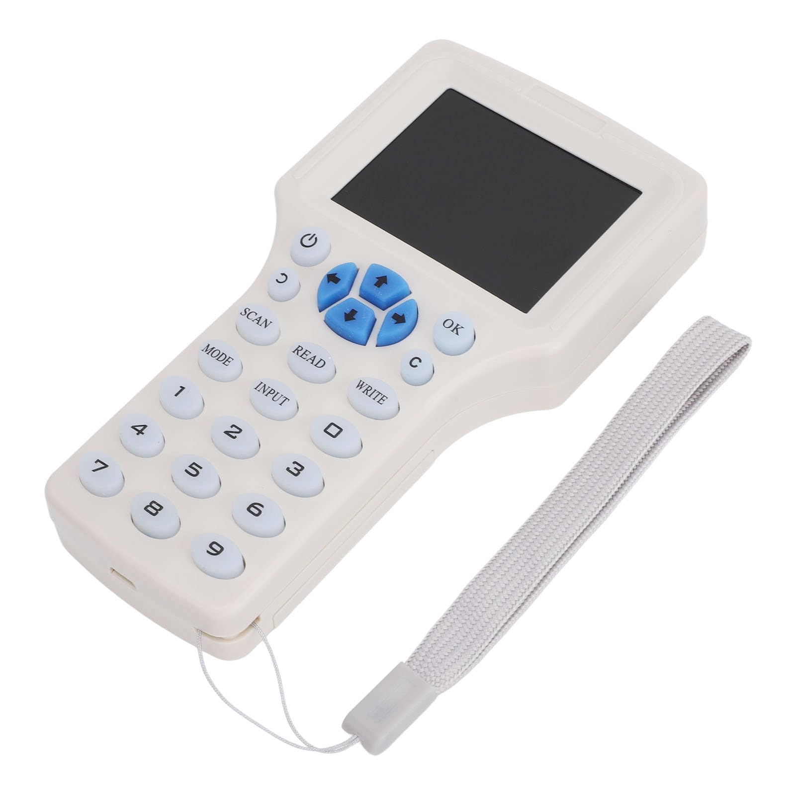 10-Frequenz-RFID-NFC-Kartenkopierer-Lesegerät für IC-ID-Karten, RFID-Lesegerät-Schreibgerät, NFC-Lesegerät, 125-kHz-13,56-MHz-RFID-Smartcard-Kopierer für die Zugangskontrolle