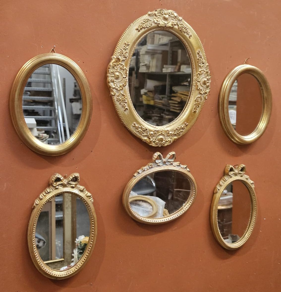 Generico SET 6 SPECCHI VARIE MISURE PER ARREDAMENTO