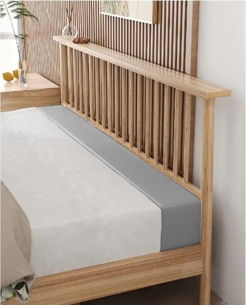 Premium PU Queen/King Bed Gap Filler,Memory Foam Bed Wedge