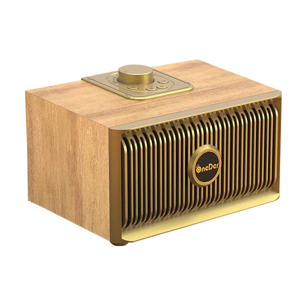 OneDer V5 Wireless Portable Bluetooth Speaker front and side view